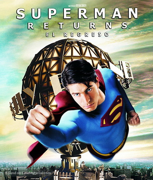 Superman Returns - Spanish Blu-Ray movie cover
