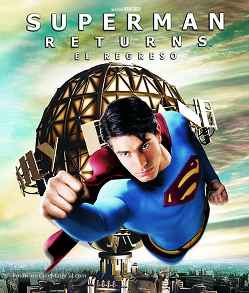 Superman Returns - Spanish Blu-Ray movie cover