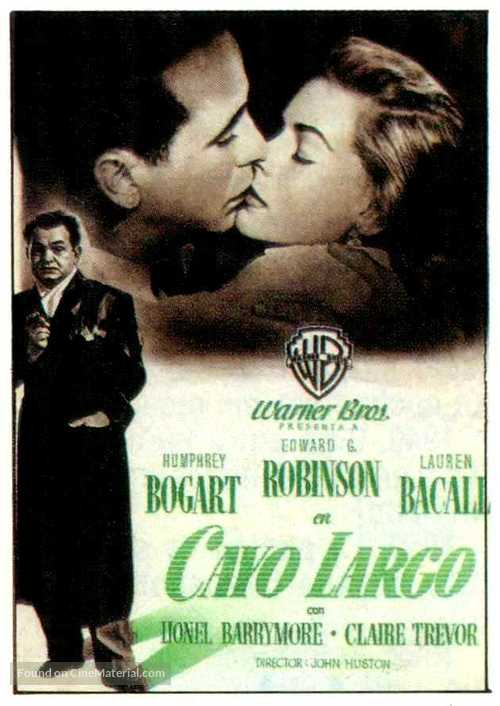Key Largo - Spanish Movie Poster