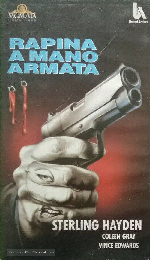 The Killing - Italian VHS movie cover