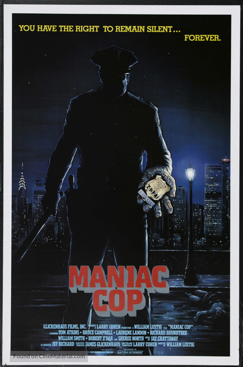 Maniac Cop - Movie Poster