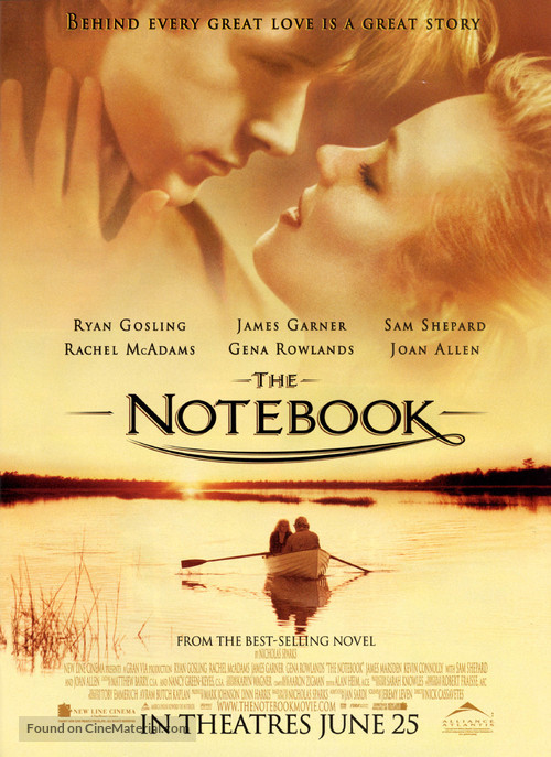 The Notebook - Canadian Advance movie poster