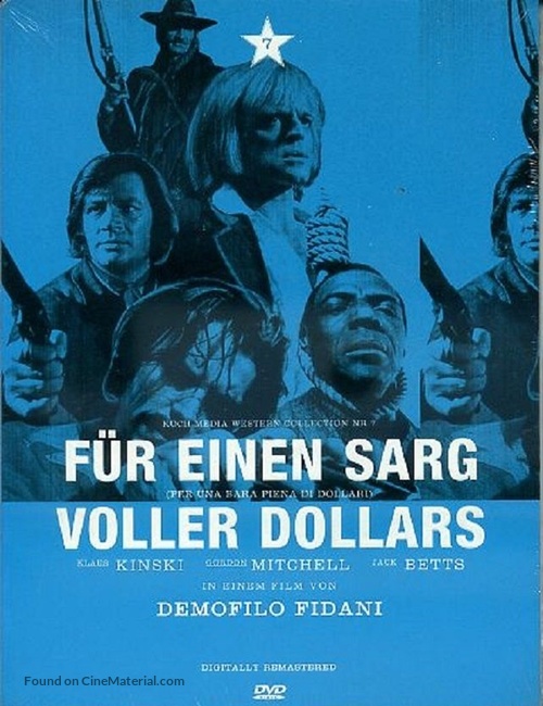 Per una bara piena di dollari - German DVD movie cover