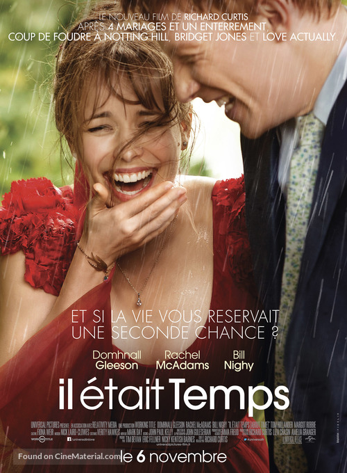 About Time - French Movie Poster
