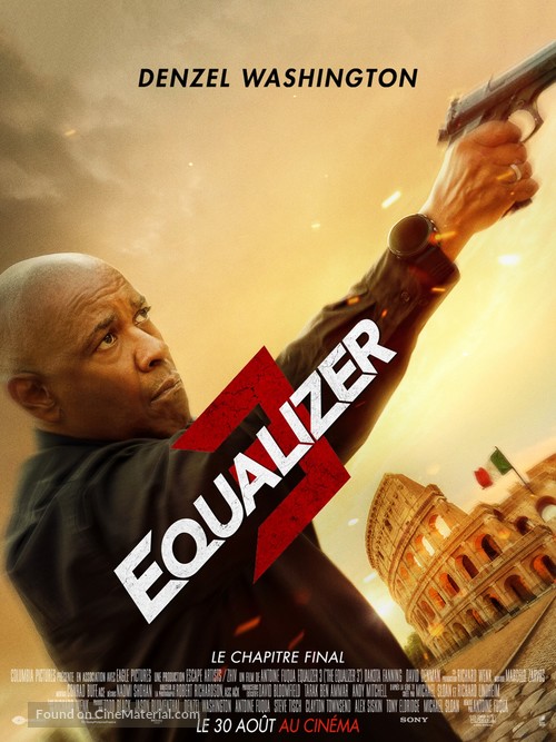 The Equalizer 3 - French Movie Poster