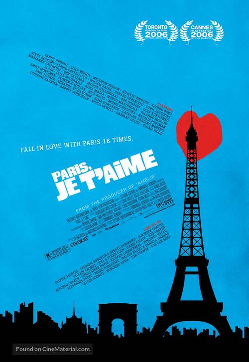 Paris, je t&#039;aime - Movie Poster