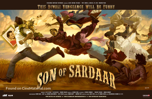 Son of Sardaar - Indian Movie Poster