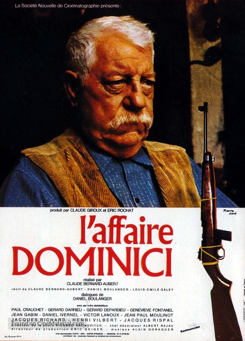 L&#039;affaire Dominici - French Movie Poster