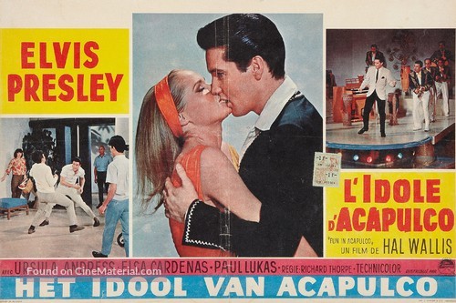 Fun in Acapulco - Belgian Movie Poster