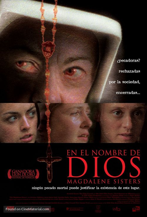 The Magdalene Sisters - Mexican Movie Poster