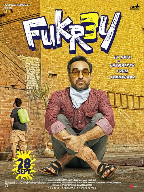 Fukrey 3 - Indian Movie Poster