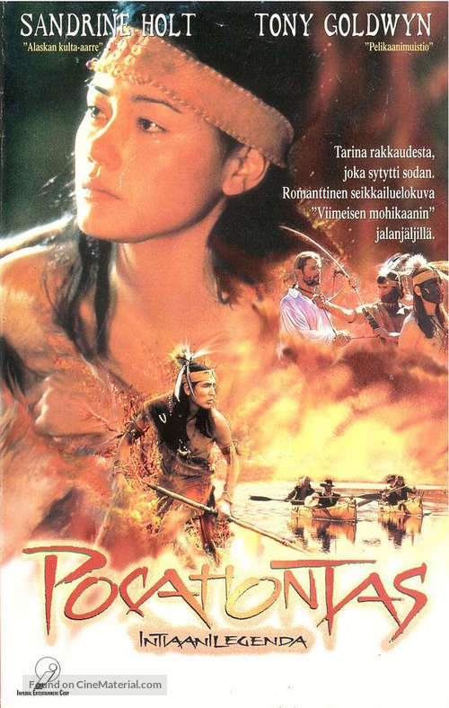 Pocahontas: The Legend - Finnish VHS movie cover