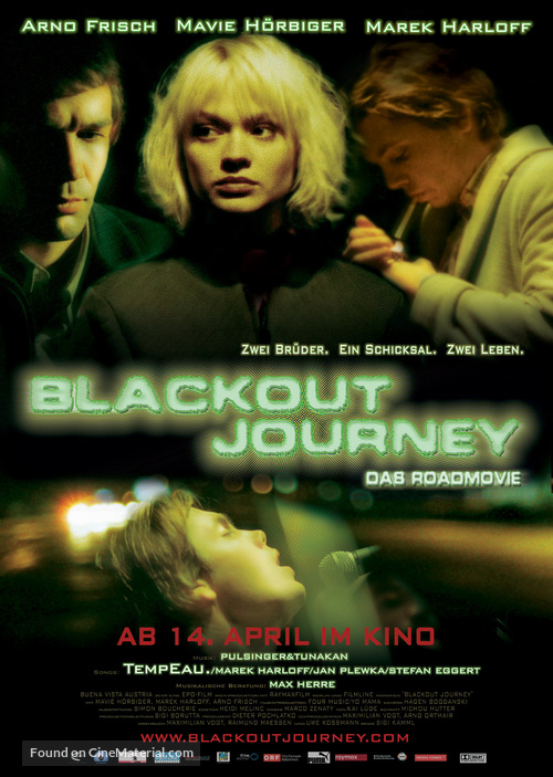 Blackout Journey - German Movie Poster