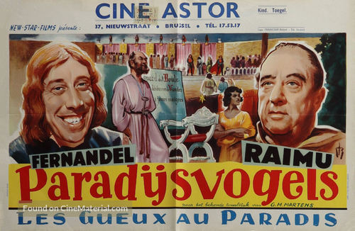 Les gueux au paradis - Belgian Movie Poster