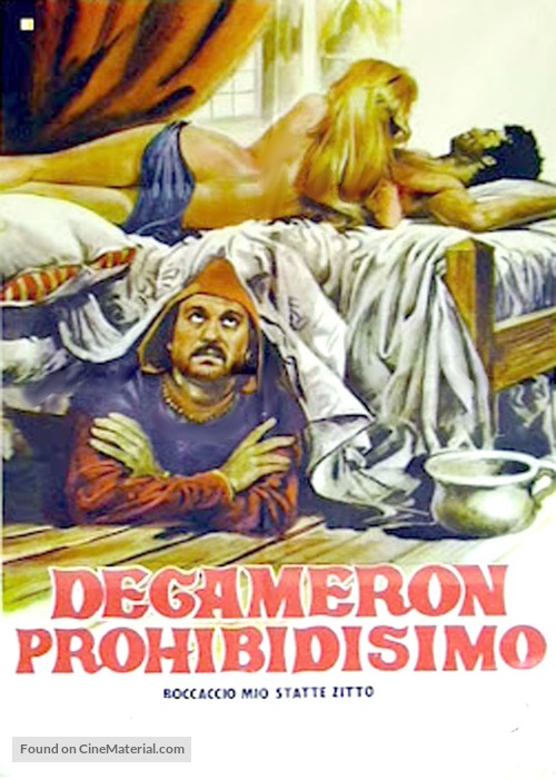 Decameron proibitissimo - Boccaccio mio statte zitto... - Italian DVD movie cover