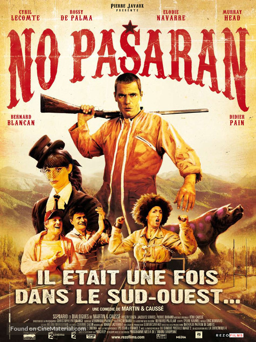 No pasaran - French Movie Poster