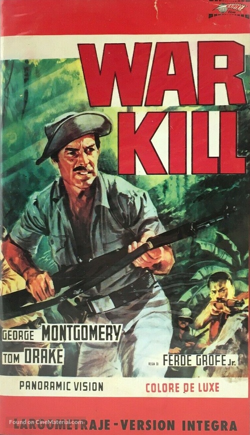 Warkill - Spanish VHS movie cover