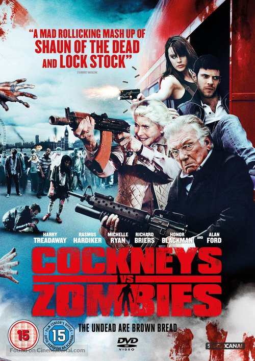 Cockneys vs Zombies - British DVD movie cover