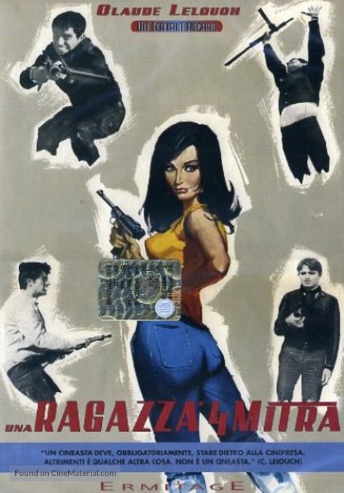 Une fille et des fusils - Italian DVD movie cover