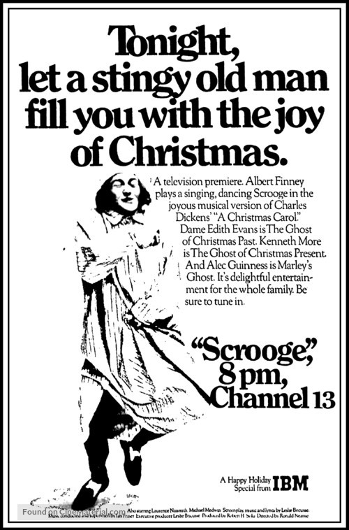 Scrooge - poster