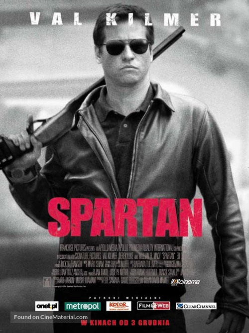 Spartan - Polish Movie Poster
