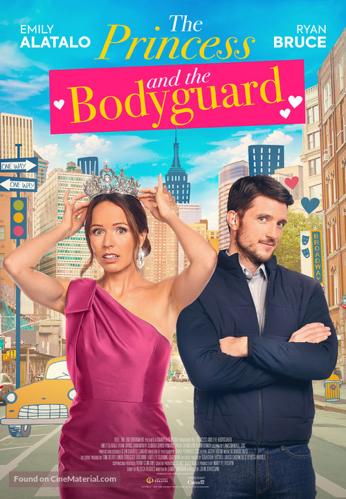 The Princess and the Bodyguard - Canadian Movie Poster