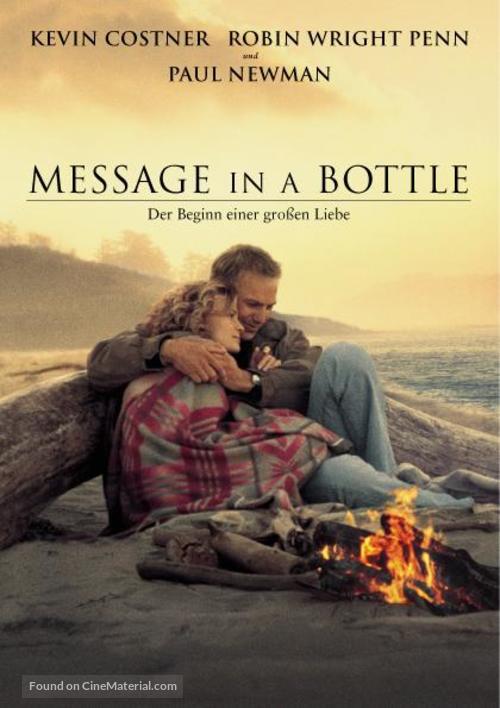 Message in a Bottle - German Movie Poster