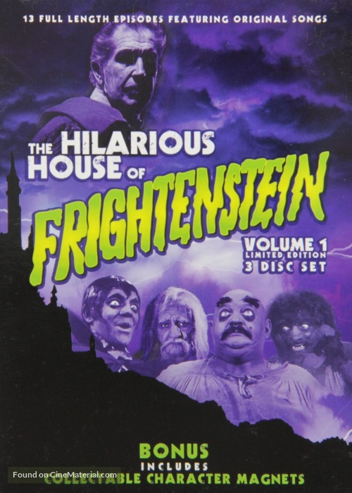 &quot;The Hilarious House of Frightenstein&quot; - Canadian DVD movie cover