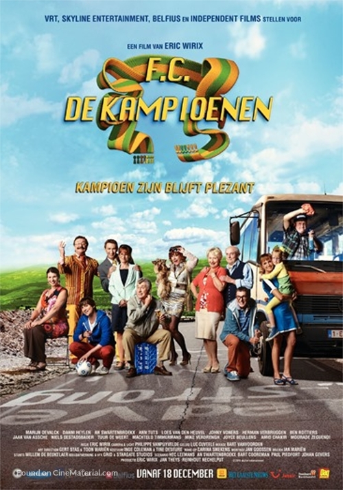 Kampioen zijn blijft plezant - Belgian Movie Poster