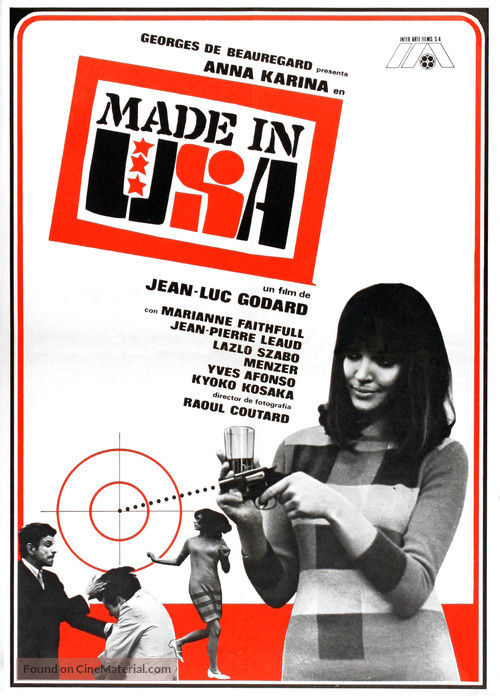 Made in U.S.A. - Spanish Movie Poster