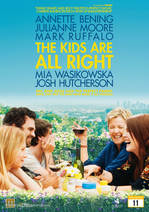 The Kids Are All Right - Danish Movie Cover