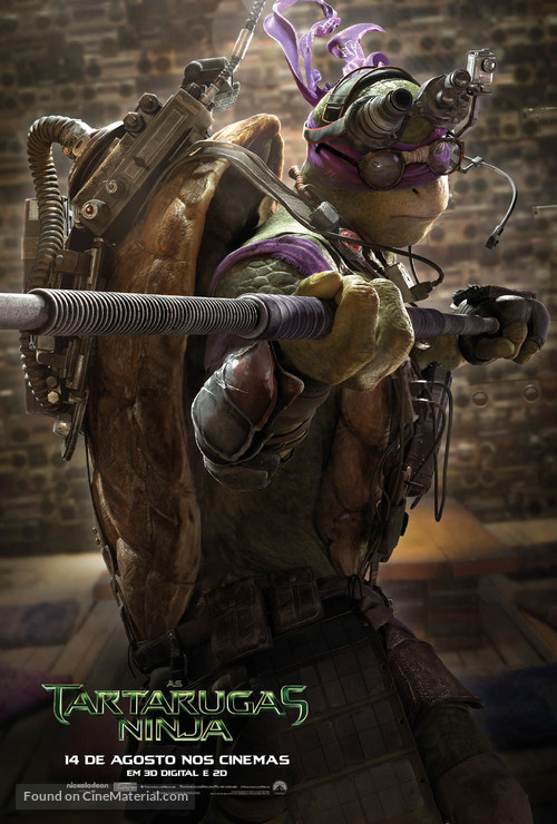 Teenage Mutant Ninja Turtles - Brazilian Movie Poster