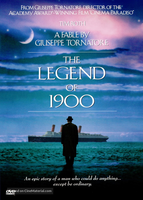 La leggenda del pianista sull&#039;oceano - DVD movie cover