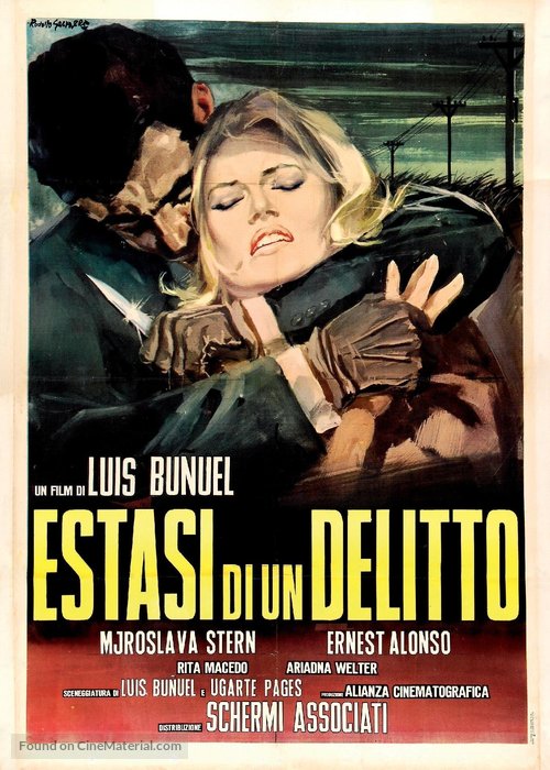 Ensayo de un crimen - Italian Movie Poster