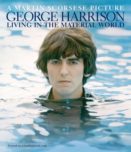 George Harrison: Living in the Material World - Blu-Ray movie cover