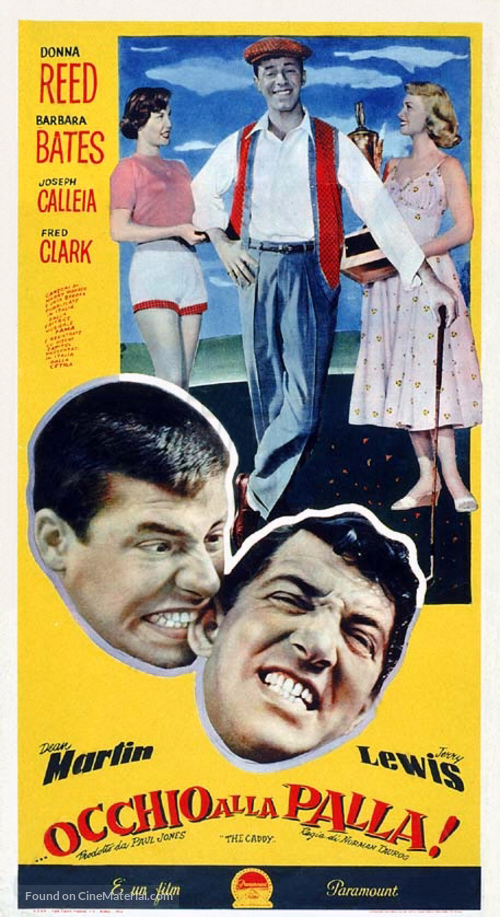 The Caddy - Italian Theatrical movie poster