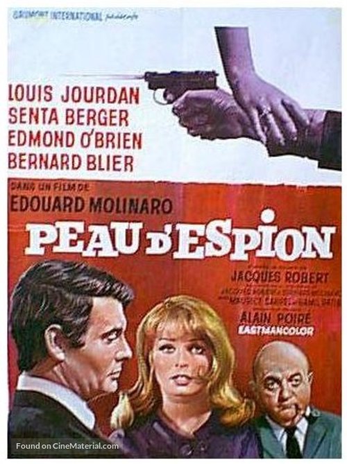 Peau d&#039;espion - Belgian Movie Poster