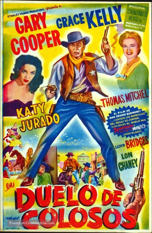 High Noon - Mexican Movie Poster