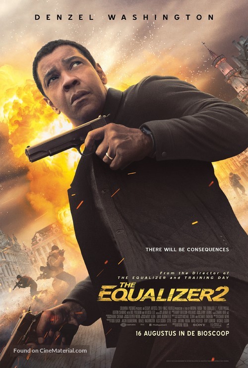 The Equalizer 2 - Dutch Movie Poster