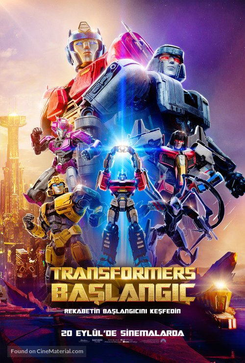 Transformers One - Turkish Movie Poster