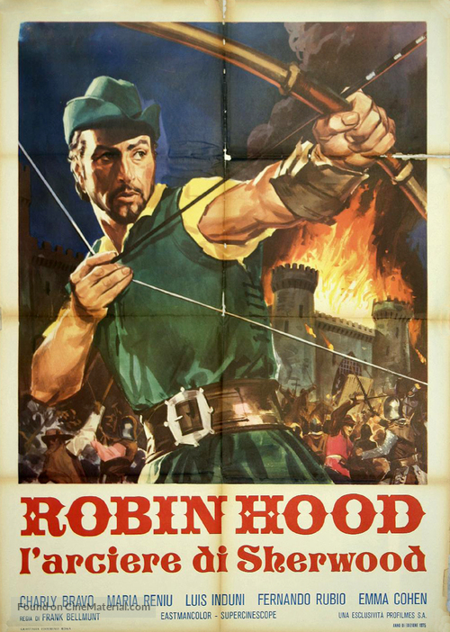 Robin Hood nunca muere - Italian Movie Poster