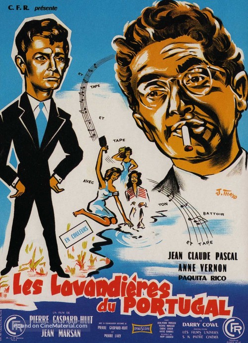 Les lavandi&egrave;res du Portugal - French Movie Poster