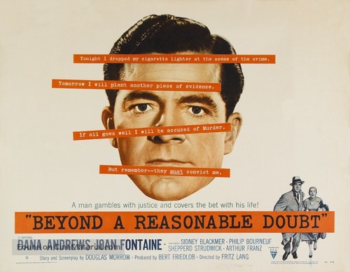 Beyond a Reasonable Doubt - Movie Poster