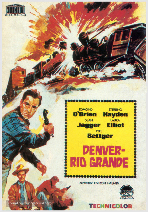 Denver and Rio Grande - Spanish Movie Poster