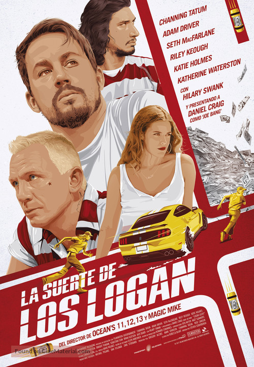 Logan Lucky - Spanish Movie Poster