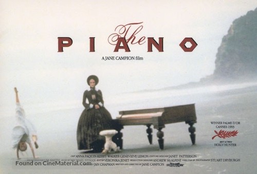 The Piano - British Movie Poster