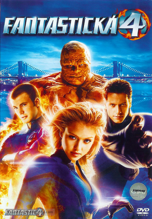 Fantastic Four - Czech Movie Cover