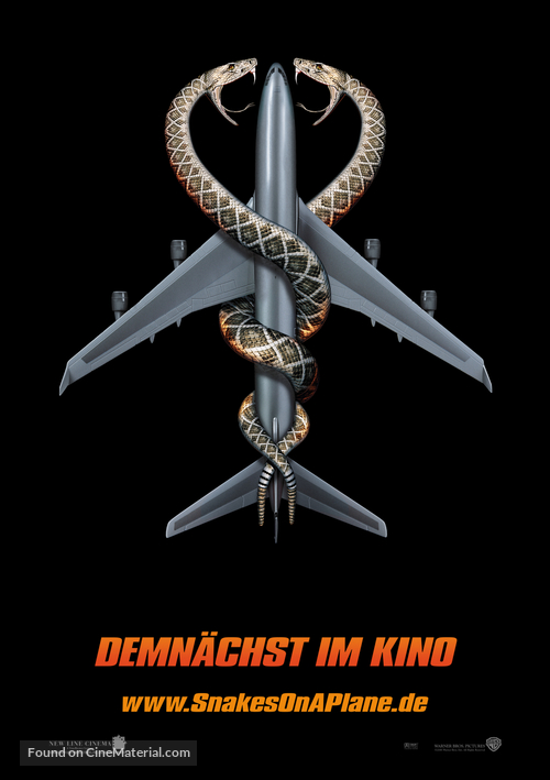 Snakes on a Plane - German Movie Poster