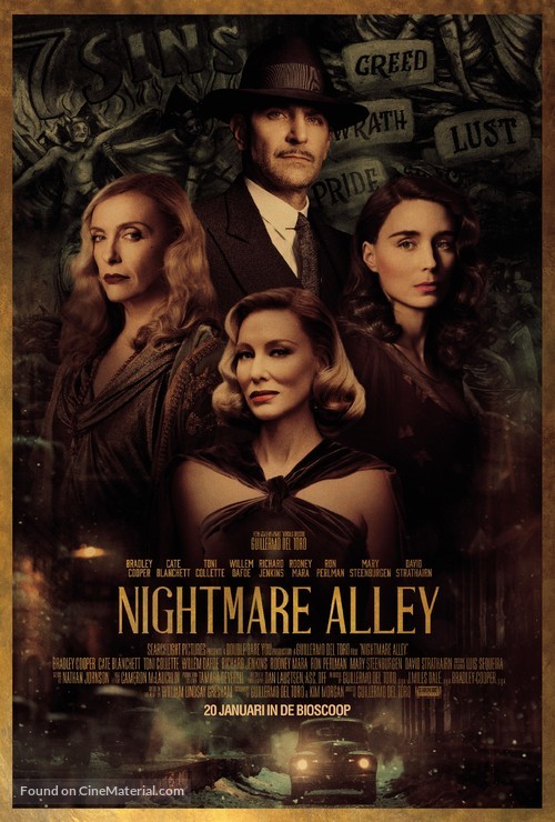 Nightmare Alley - Dutch Movie Poster