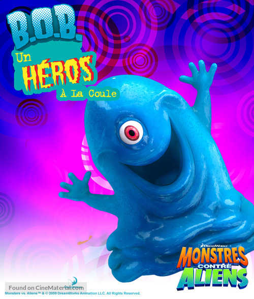 Monsters vs. Aliens - French Movie Poster